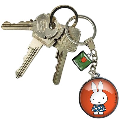 Typisch Hollands Miffy-Schlüsselanhänger – Orange