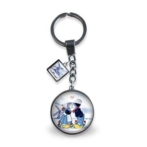 Typisch Hollands Keychain - Kissing Couple Holland