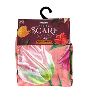 Matix Women's scarf - Pretty tulips Pink