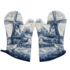 TTD Gifts Mill Oven Mitts - Delft Blue