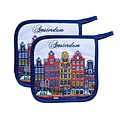 TTD Gifts Pannelappen  Amsterdam - Gekleurd