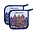 TTD Gifts Potholders Amsterdam - Colored