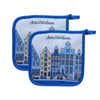 TTD Gifts Topflappen Amsterdam - Delfter Blau