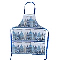 TTD Gifts Keukenschort - Gevelhuizen  - Amsterdam - Delfts blauw