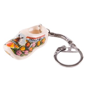 Matix Ceramic tulip clog keychain.