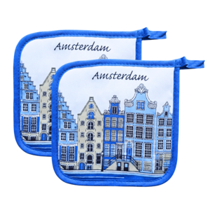 TTD Gifts Topflappen Amsterdam - Delfter Blau
