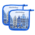 TTD Gifts Potholders Amsterdam - Delft Blue