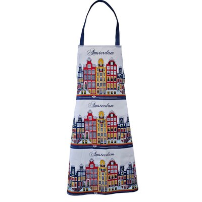 TTD Gifts Kitchen Apron - Gabled Houses - Amsterdam - Colored