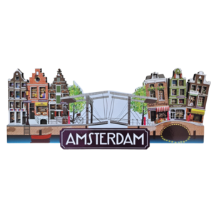 Matix XL Magneet Amsterdam - Hollandse en Amsterdamse winkeltjes