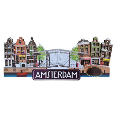 Matix XL Magneet Amsterdam - Hollandse en Amsterdamse winkeltjes