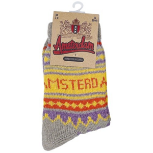 TTD Gifts Sokken Nordic Amsterdam Beige maat 35-41