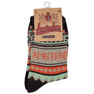 TTD Gifts Sokken Nordic Amsterdam Coffee maat 35-41