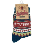 TTD Gifts Nordic Amsterdam Navy Socken Größe 35-41