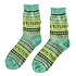 TTD Gifts Nordic Amsterdam Green Socken Größe 35-41