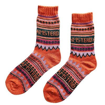 TTD Gifts Sokken Nordic Amsterdam Orange maat 40-46