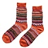 TTD Gifts Nordic Amsterdam Orange socks size 40-46