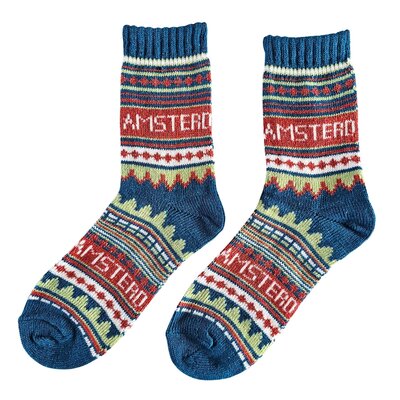 TTD Gifts Sokken Nordic Amsterdam Navy maat 40-46
