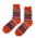 TTD Gifts Nordic Amsterdam Orange Socken Größe 35-41