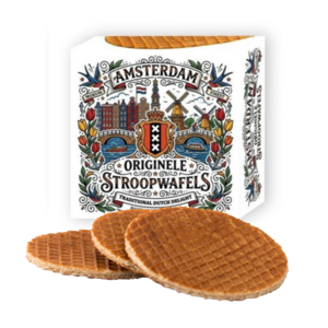 Stroopwafels (Typisch Hollands) Stroopwafels in nostalgisch doosje Amsterdam - Classic