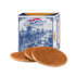 Stroopwafels (Typisch Hollands) Stroopwafels in a nostalgic Delft Blue box - Dutch windmill landscape