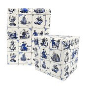 Typisch Hollands Rol cadeaupapier Nostalgisch - 30cm  3 meter lang