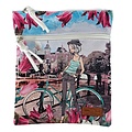 Robin Ruth Neck bag - Passport bag - Scarlett - Amsterdam bicycle
