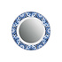 Heinen Delfts blauw Mirror board Cabinet des Fleurs