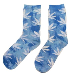 Holland sokken Socken mit Cannabisblättern, Größe 36-42