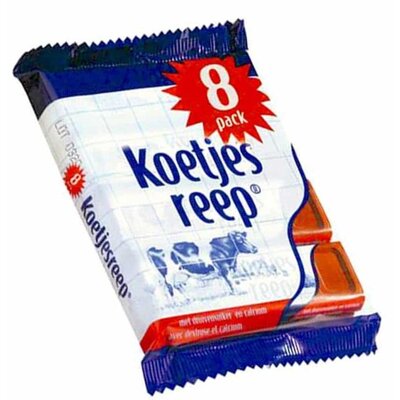 Typisch Hollands Koetjesreep - 120 gram pack ( 8x15 grams )