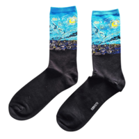 Robin Ruth Women's socks Vincent van Gogh starry sky - size 36-41