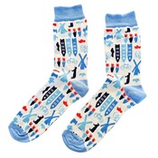 TTD Gifts Women's socks - Holland Dutch icons size 35-41