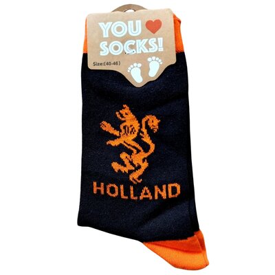 TTD Gifts Orange Herrensocken Größe 40-46