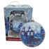 TTD Gifts Delfter Blau, Weihnachtskugel, Amsterdamer Grachtenhäuser