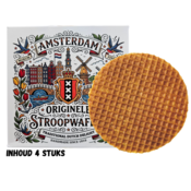 Stroopwafels (Typisch Hollands) Stroopwafels in a nostalgic box Amsterdam - Classic