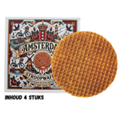 Stroopwafels (Typisch Hollands) Stroopwafels in nostalgisch doosje Amsterdam - Iconen