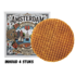 Stroopwafels (Typisch Hollands) Stroopwafels in nostalgisch doosje Amsterdam - Stadswapen