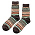 TTD Gifts Nordic Amsterdam Coffee socks size 35-41