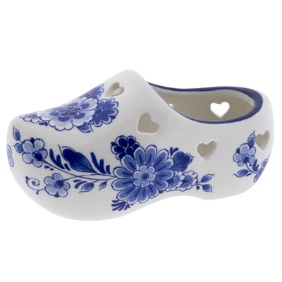 Heinen Delfts blauw Waxinelichthouder Klomp - Delfts blauw