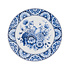 Heinen Delfts blauw Wandbord Fruit Cabinet des Fleurs