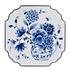 Heinen Delfts blauw Applique Stilleven Cabinet des Fleurs