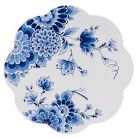 Heinen Delfts blauw Applique Flower Cabinet des Fleurs