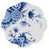 Heinen Delfts blauw Applikation Blumenschrank des Fleurs