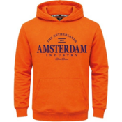 TTD Gifts Oranje Hoodie - Amsterdam -the Netherlands - Orange/Navy