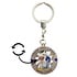 Matix Silver Spinner Keychain Kissing Couple Holland