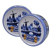 Becky`s Hollandse koekjesmix in Bewaarblik - Molen en huisjes - 114g