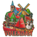 Matix Magnet - City Vibes - Volendam - Windmill