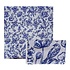 TTD Gifts Küchentextilien-Set Delfter Blau Blumen - Tulpen und Vögel