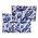 TTD Gifts Keukentextiel-pakket Delfts blauwe bloemen - Tulpen en Vogels