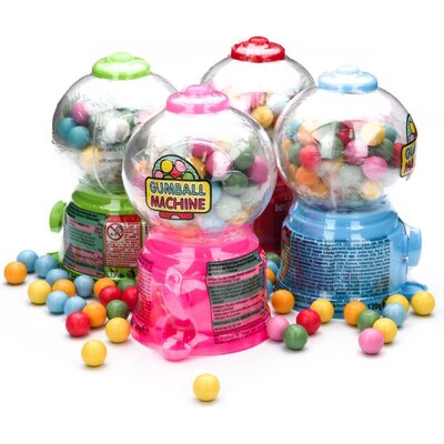Becky`s Small gumball machine - 120 grams - Pink