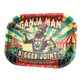 Typisch Hollands Ganja Men Rolling Tray van Metaal (18x14 cm) | Typisch Hollands